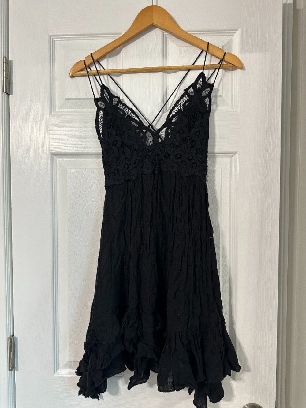 Free People Strappy Mini Dress